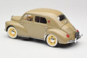 Renault 4CV Berline Gris Ardoise Solido 1:18 8059 Metalli — kuva 7 / 8