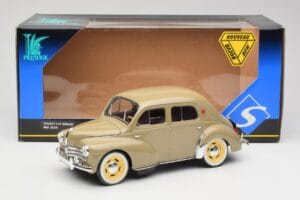 Renault 4CV Berline Gris Ardoise Solido 1:18 8059 Metalli — kuva 8 / 8