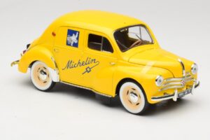 Renault 4CV Michelin Yellow Solido 1:18 82002 Metalli — kuva 4 / 6