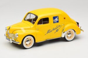 Renault 4CV Michelin Yellow Solido 1:18 82002 Metalli