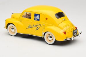 Renault 4CV Michelin Yellow Solido 1:18 82002 Metalli — kuva 5 / 6