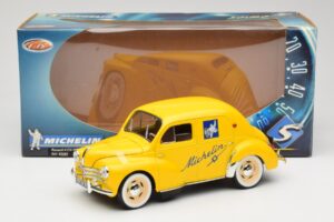 Renault 4CV Michelin Yellow Solido 1:18 82002 Metalli — kuva 6 / 6