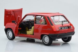Renault 5 Alpine Turbo Punainen Norev 1:18 185243 Metalli — kuva 3 / 8