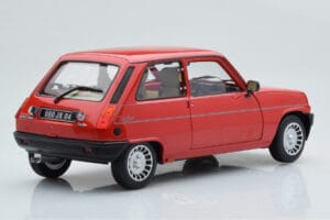 Renault 5 Alpine Turbo Punainen Norev 1:18 185243 Metalli — kuva 4 / 8