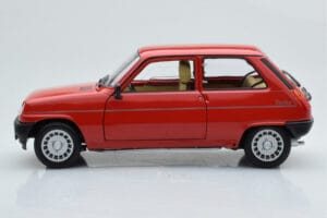 Renault 5 Alpine Turbo Punainen Norev 1:18 185243 Metalli — kuva 5 / 8