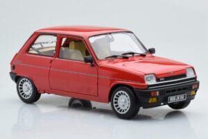 Renault 5 Alpine Turbo Punainen Norev 1:18 185243 Metalli — kuva 6 / 8