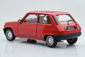 Renault 5 Alpine Turbo Punainen Norev 1:18 185243 Metalli — kuva 7 / 8