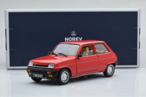 Renault 5 Alpine Turbo Punainen Norev 1:18 185243 Metalli — kuva 8 / 8