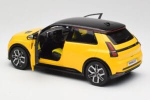 Renault 5 E-Tech Pop Keltainen & Musta Norev 1:18 185500 Metalli — kuva 5 / 8