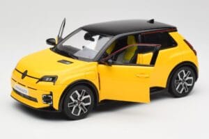 Renault 5 E-Tech Pop Keltainen & Musta Norev 1:18 185500 Metalli — kuva 7 / 8