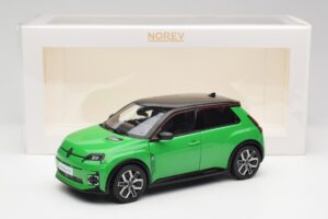 Renault 5 E-Tech Electric Pop Vihreä & Musta Norev 1:18 185502 Metalli — kuva 8 / 8