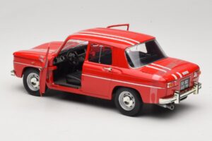 Renault 8 Gordini Punainen Solido 1:18 9018-M1 Metalli — kuva 5 / 8