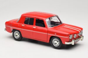 Renault 8 Gordini Punainen Solido 1:18 9018-M1 Metalli — kuva 6 / 8