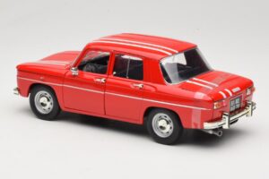 Renault 8 Gordini Punainen Solido 1:18 9018-M1 Metalli — kuva 7 / 8