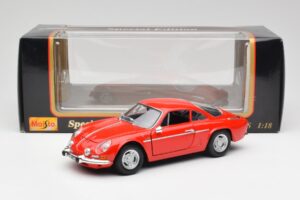 Alpine A110 1600S Punainen Maisto 1:18 50322 Metalli — kuva 8 / 8