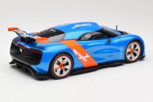 Alpine A110-50 Sininen & Oranssi Norev 1:18 185147 Metalli — kuva 2 / 6