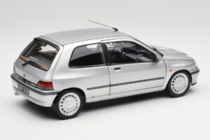 Renault Clio 16S Mk1 Iceberg Harmaa Norev 1:18 185256 Metalli — kuva 3 / 8