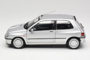 Renault Clio 16S Mk1 Iceberg Harmaa Norev 1:18 185256 Metalli — kuva 4 / 8
