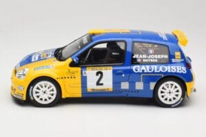 Renault Clio II S1600 #2 S. Joseph Jean / J. Boyere Barum Rally 2004 Otto 1:18 OT1152 Hartsi — kuva 3 / 6