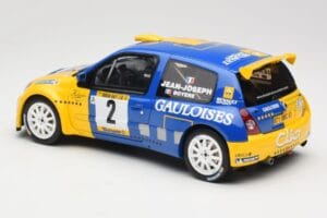 Renault Clio II S1600 #2 S. Joseph Jean / J. Boyere Barum Rally 2004 Otto 1:18 OT1152 Hartsi — kuva 5 / 6