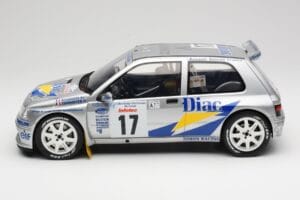 Renault Clio Maxi #17 J. Ragnotti / G. Thimonier Tour de Corse 1995 Otto 1:12 G090 Hartsi — kuva 3 / 6
