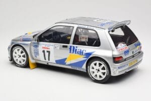 Renault Clio Maxi #17 J. Ragnotti / G. Thimonier Tour de Corse 1995 Otto 1:12 G090 Hartsi — kuva 5 / 6