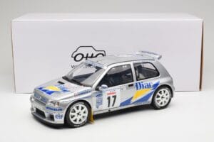 Renault Clio Maxi #17 J. Ragnotti / G. Thimonier Tour de Corse 1995 Otto 1:12 G090 Hartsi — kuva 6 / 6