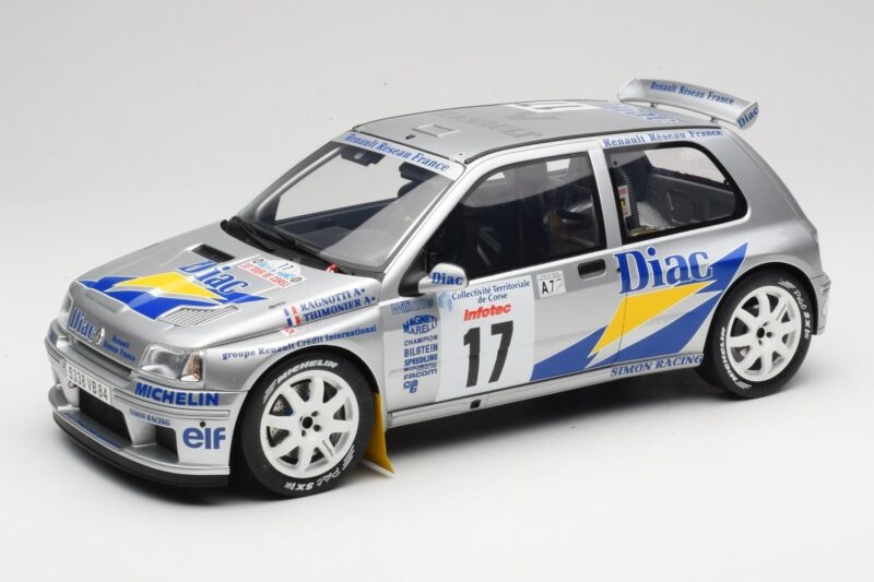 Renault Clio Maxi #17 J. Ragnotti / G. Thimonier Tour de Corse 1995 Otto 1:12 G090 Hartsi