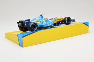 Renault R25 #5 F. Alonso Brazilian GP F1 World Champion 2005 Minichamps 1:18 147051705-R1 Metalli — kuva 3 / 8