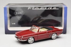 Renault Floride Cabriolet Punainen Norev 1:18 185175 Metalli — kuva 8 / 8