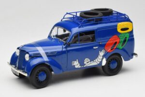 Renault Juvaquatre Michelin Blue Solido 1:18 82008 Metalli