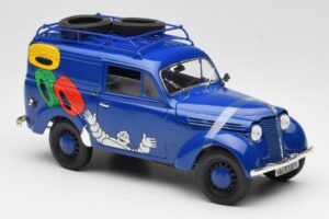 Renault Juvaquatre Michelin Blue Solido 1:18 82008 Metalli — kuva 5 / 8
