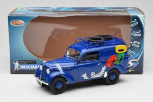 Renault Juvaquatre Michelin Blue Solido 1:18 82008 Metalli — kuva 8 / 8