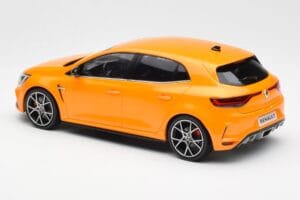 Renault Megane RS Mk4 Trophy Tonic Oranssi Norev 1:18 185399 Metalli — kuva 5 / 6