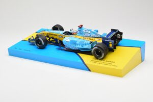Renault R25 #5 F. Alonso 2nd Place British GP 2005 Minichamps 1:18 147051105 Metalli — kuva 5 / 6