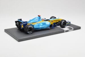 Renault R25 #5 F. Alonso 2nd Place British GP 2005 Minichamps 1:18 117051105 Metalli — kuva 3 / 6