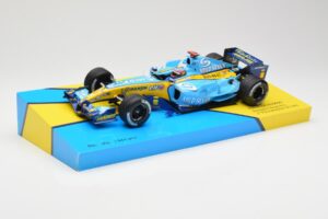 Renault R25 #5 F. Alonso 2nd Place British GP 2005 Minichamps 1:18 147051105 Metalli — kuva 2 / 6
