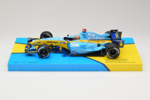 Renault R25 #5 F. Alonso Renault F1 Team San Marino Grand Prix Winner 2005 Minichamps 1:18 147050405 Metalli