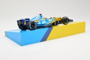 Renault R26 #1 F. Alonso F1 World Champion Brazilian GP 2006 Minichamps 1:18 147061801 Metalli — kuva 3 / 6