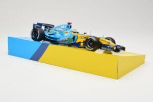 Renault R26 #1 F. Alonso F1 World Champion Brazilian GP 2006 Minichamps 1:18 147061801 Metalli — kuva 4 / 6