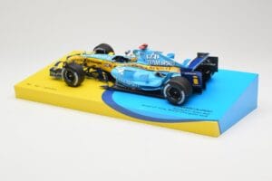 Renault R26 #1 F. Alonso F1 World Champion Brazilian GP 2006 Minichamps 1:18 147061801 Metalli — kuva 5 / 6