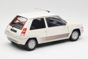 Renault Super 5 GT Turbo Phase 1 Helmiäisvalkoinen Norev 1:18 185200 Metalli — kuva 3 / 8