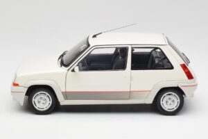 Renault Super 5 GT Turbo Phase 1 Helmiäisvalkoinen Norev 1:18 185200 Metalli — kuva 4 / 8