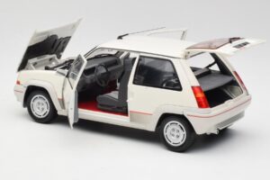 Renault Super 5 GT Turbo Phase 1 Helmiäisvalkoinen Norev 1:18 185200 Metalli — kuva 5 / 8