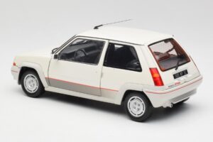 Renault Super 5 GT Turbo Phase 1 Helmiäisvalkoinen Norev 1:18 185200 Metalli — kuva 7 / 8