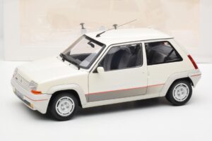 Renault Super 5 GT Turbo Phase 1 Helmiäisvalkoinen Norev 1:18 185200 Metalli — kuva 8 / 8