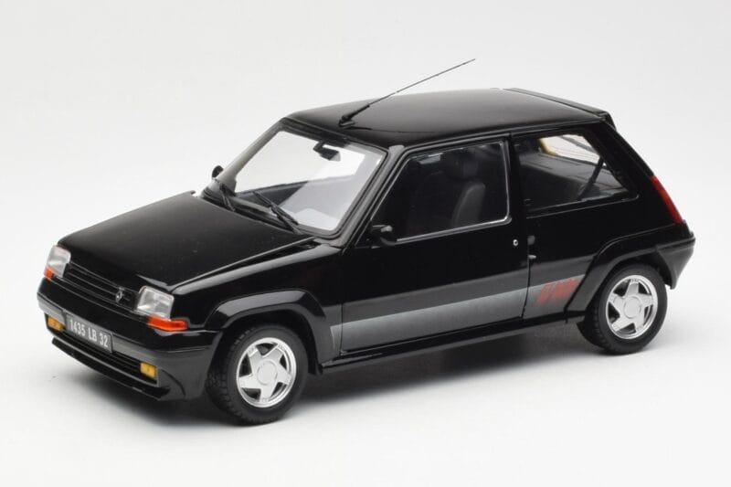 Renault Super 5 GT Turbo Phase 2 Musta Norev 1:18 185244 Metalli