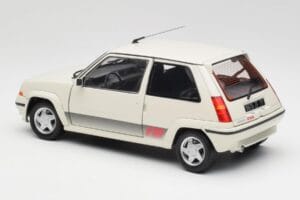 Renault Super 5 GT Turbo Phase 2 Helmiäisvalkoinen Norev 1:18 185206 Metalli — kuva 7 / 8