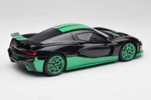 Rimac Nevera Record Monochrome Musta GT Spirit 1:18 GT916 Hartsi — kuva 2 / 6