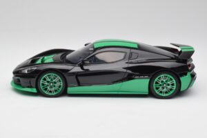 Rimac Nevera Record Monochrome Musta GT Spirit 1:18 GT916 Hartsi — kuva 3 / 6